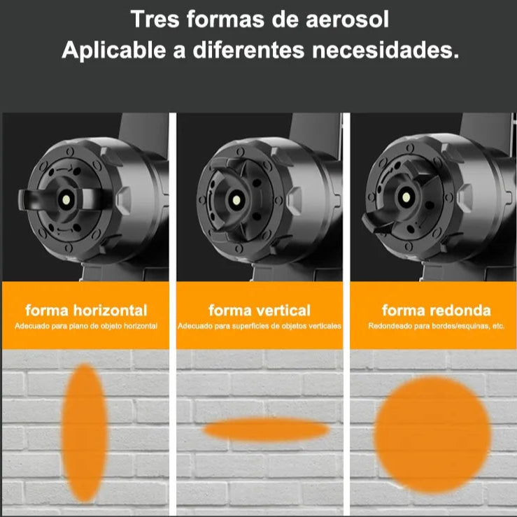 Pinta 2X más rápido sin rodillo - Pro Paint 360° de 400W